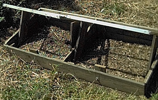 Cold Frame - Small with Glass Lid Installed